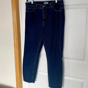 Northern Reflections Dark Indigo High-Waist Jeans size women’s 12.